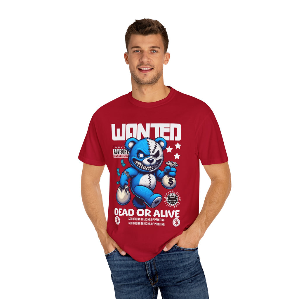 Wanted dead or alive Graphic Streetwear T-shirt
