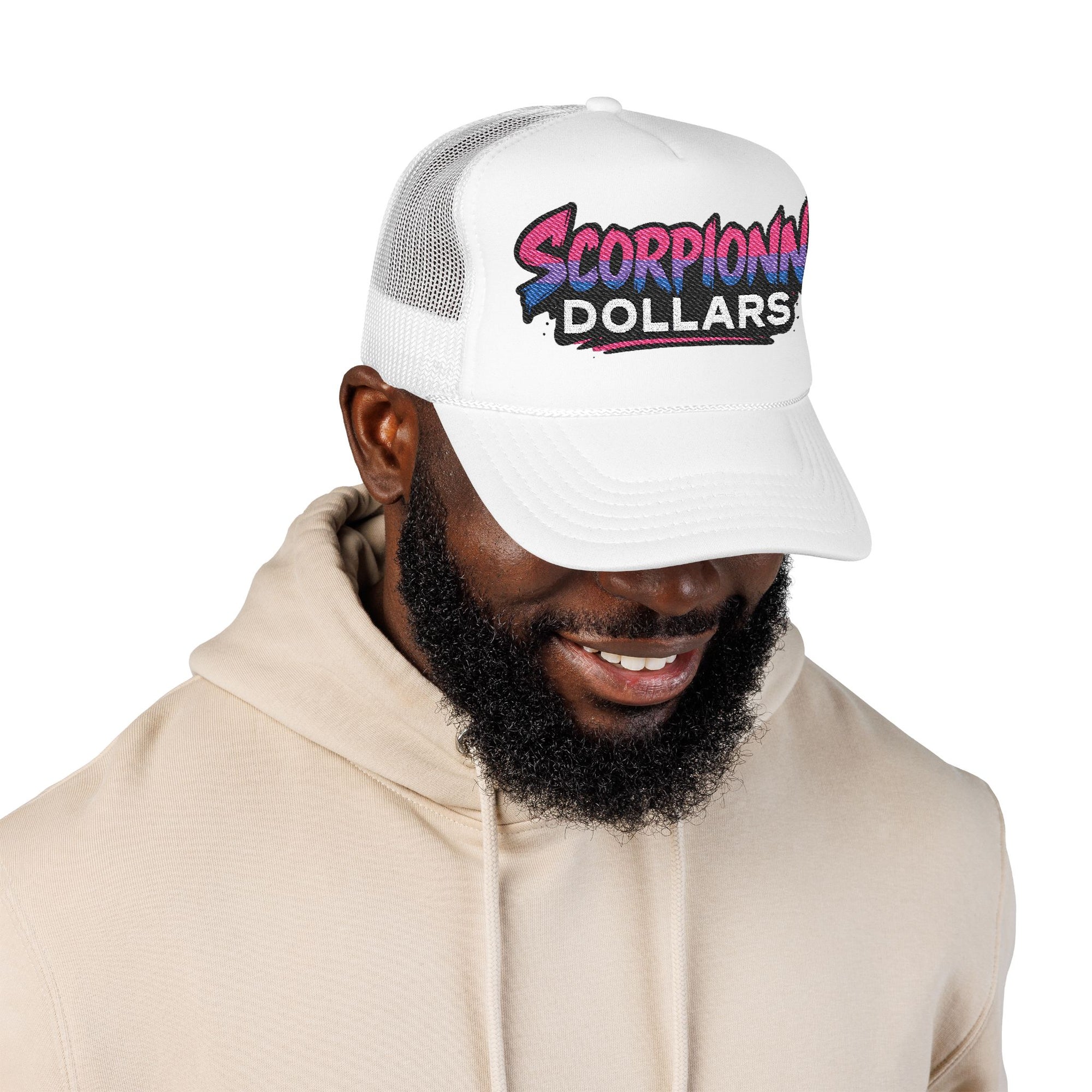 ScorpionDollars Snapback Hat- Retro Gradient Cap StreetWear Style