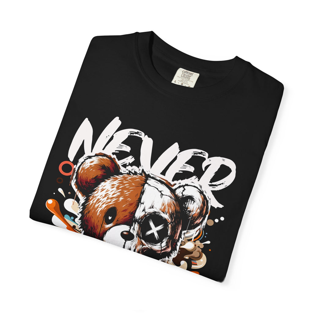Never Give Up Unisex T-Shirt | Motivational Tee | Gift for Friends | Casual Streetwear | Perfect for Everyday Wear, Birthdays, Inspiration