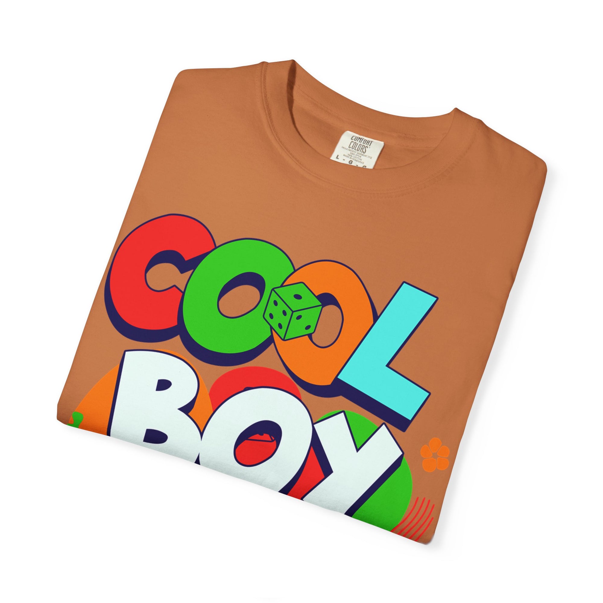 Cool Boy Club Unisex Garment-Dyed T-shirt, Trendy Tee, Youth Apparel, Gift for Kids, Summer Fashion, Graphic Top