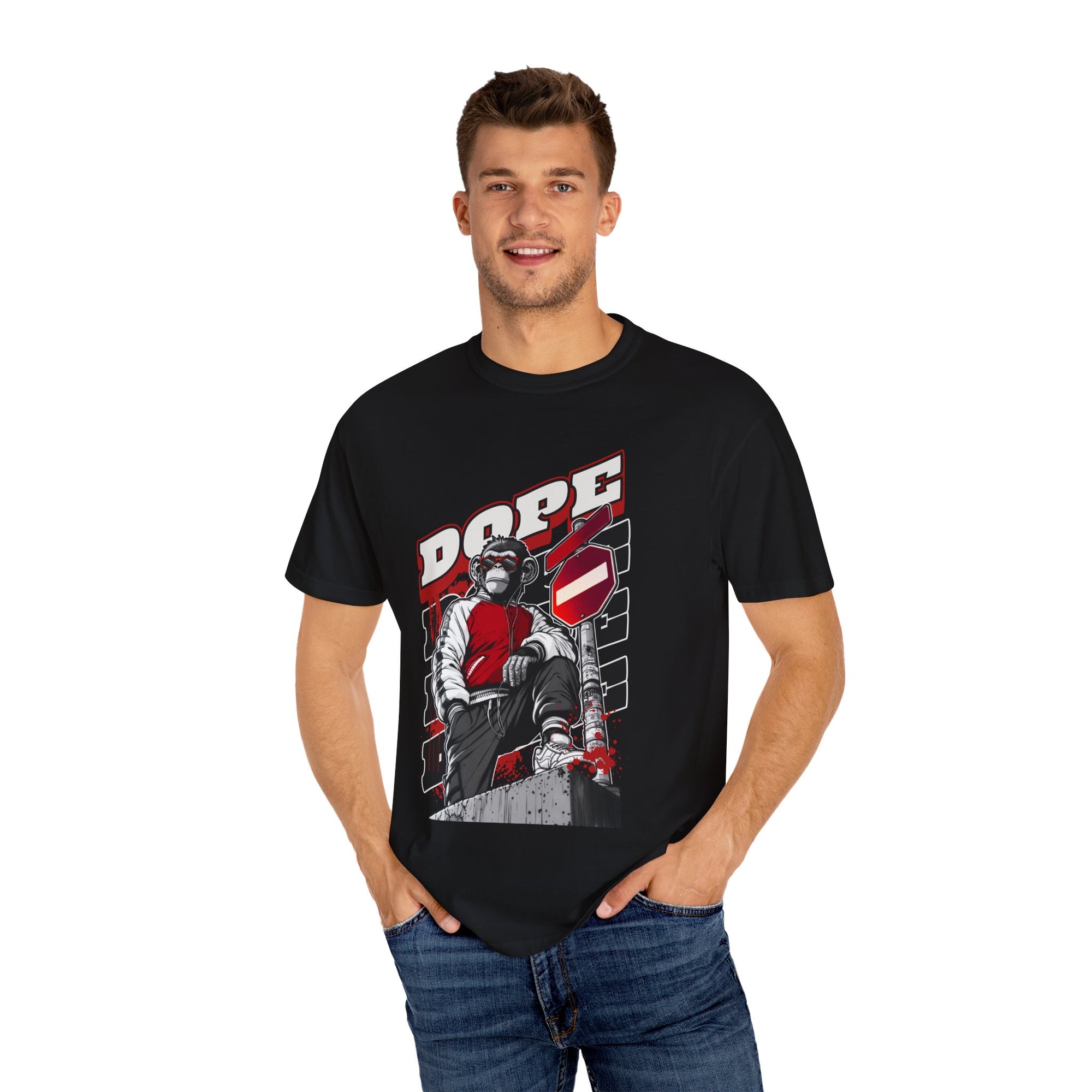 Dope Street Style T-Shirt, Graphic Tee, Urban Fashion, Casual Wear, Gift for Him/Her, Summer Outfit