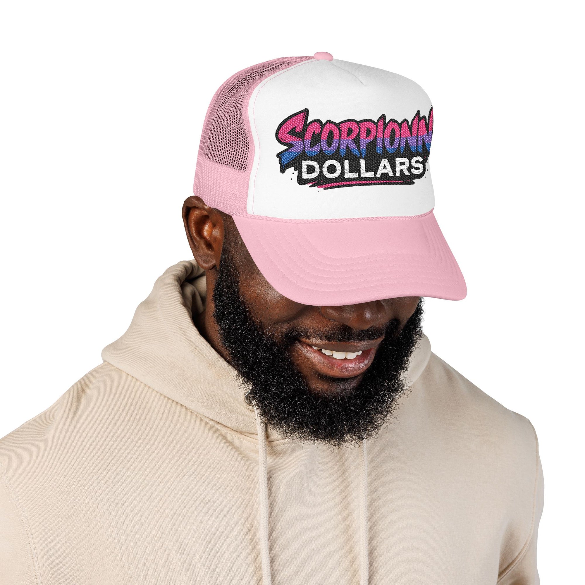 ScorpionDollars Snapback Hat- Retro Gradient Cap StreetWear Style