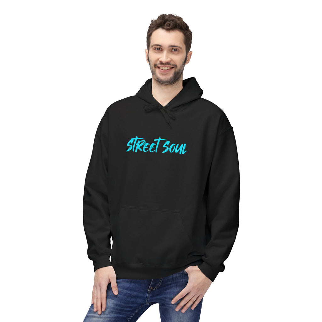 Hip Street Culture Hoodie - Unisex Midweight Fleece, Urban Style, Casual Wear, Unique Gift for Music Lovers, Streetwear Collection
