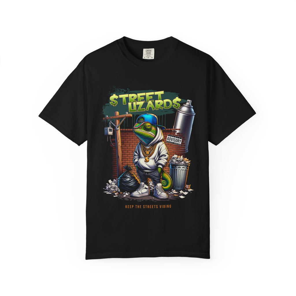 Street Lizards Unisex T-shirt | Urban Streetwear, Hip Hop Fashion, Trendy Graphic Tee, Cool Gift Idea, Casual Style