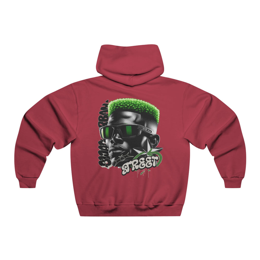 Street Style Men's Hoodie, Trendy Outfit