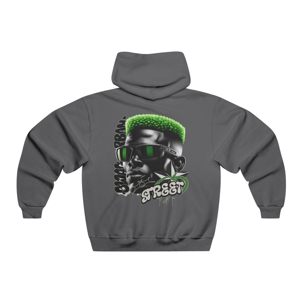 Street Style Men's Hoodie, Trendy Outfit