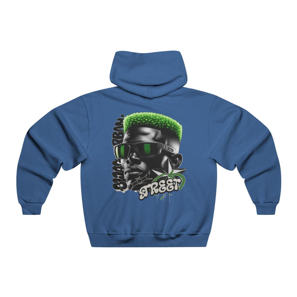 Street Style Men's Hoodie, Trendy Outfit