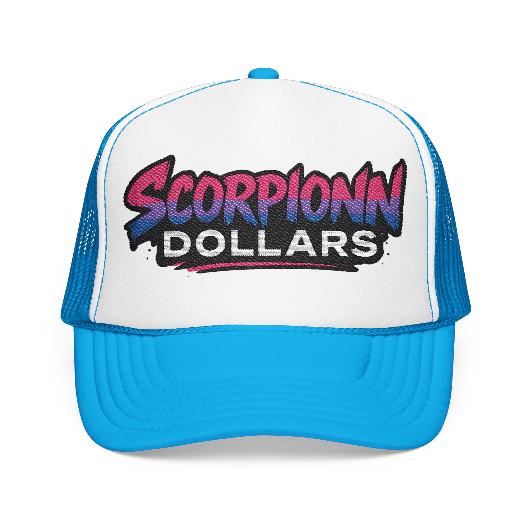 ScorpionDollars Snapback Hat- Retro Gradient Cap StreetWear Style