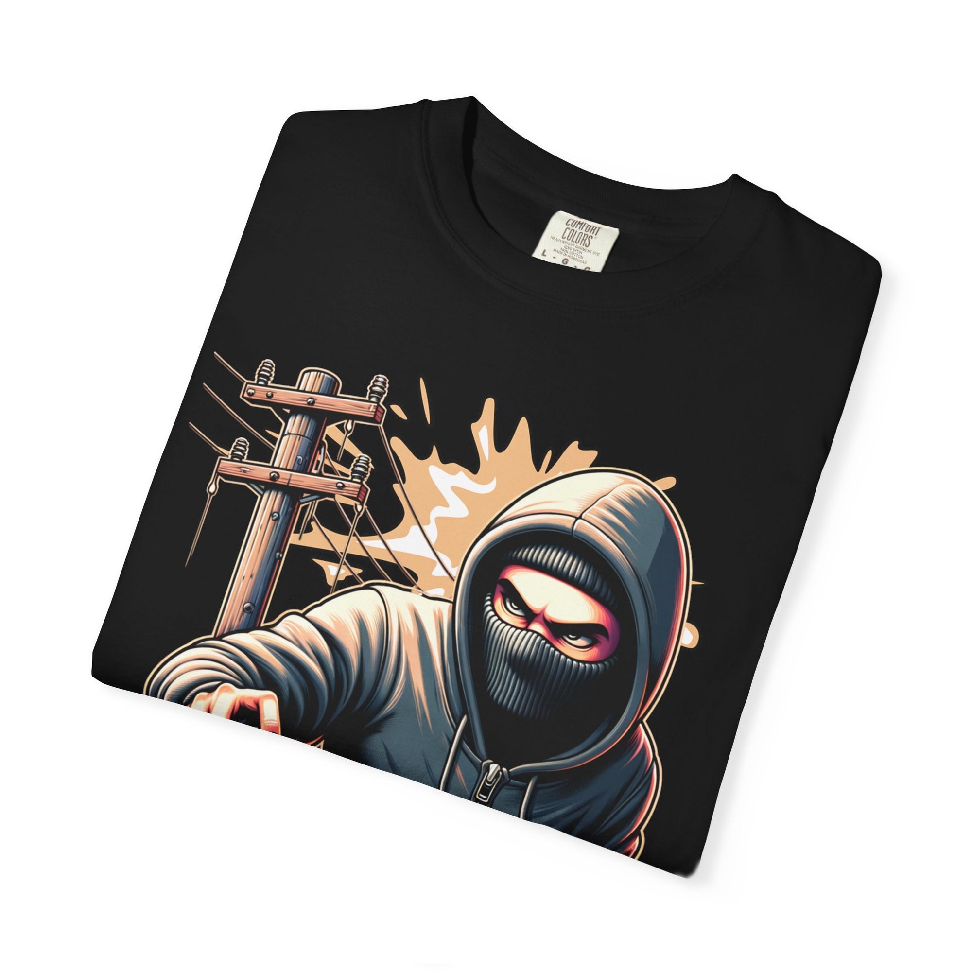 Over The Street Art Inspired Unisex Men's T-Shirt - Cool Graphic Tee for Urban Style, Gifts for Artists, Streetwear, and Casual Wear