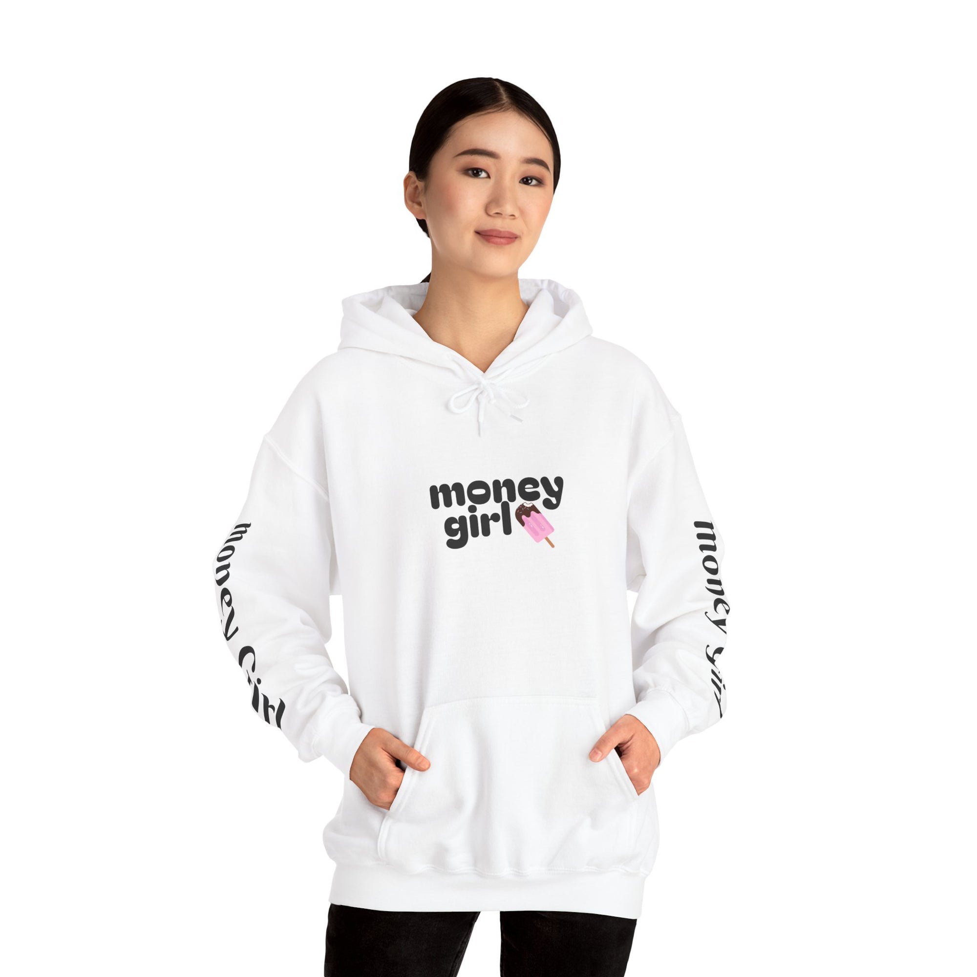 Money Girl Hooded Sweatshirt  Money for Living Needs
