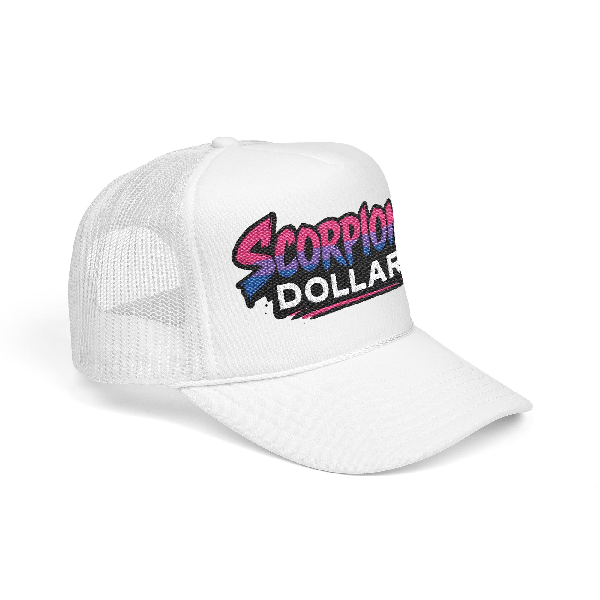 ScorpionDollars Snapback Hat- Retro Gradient Cap StreetWear Style