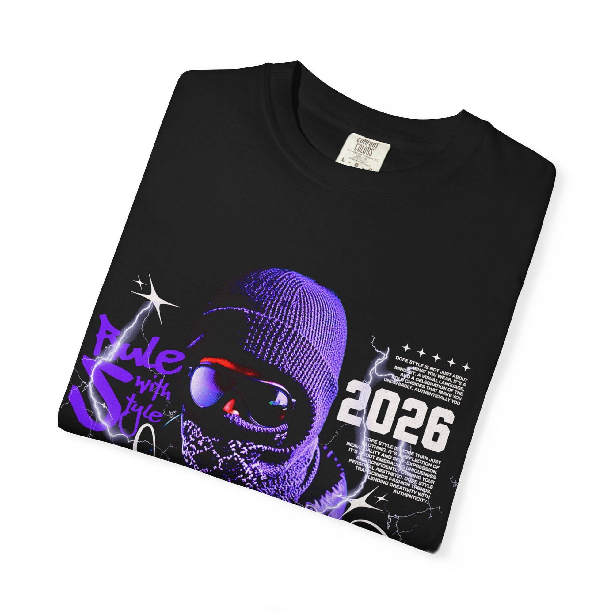Dope Style Unisex Graphic T-shirt, Trendy Apparel, Streetwear Fashion, Unique Gift, Cool Casual Wear, 2026 Theme