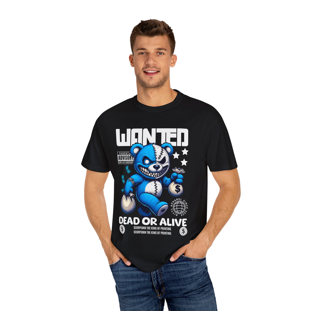 Wanted dead or alive Graphic Streetwear T-shirt