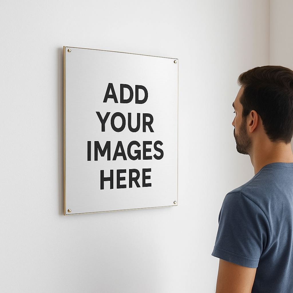 Custom Metal Wall Art – Add Your Own Face or Image