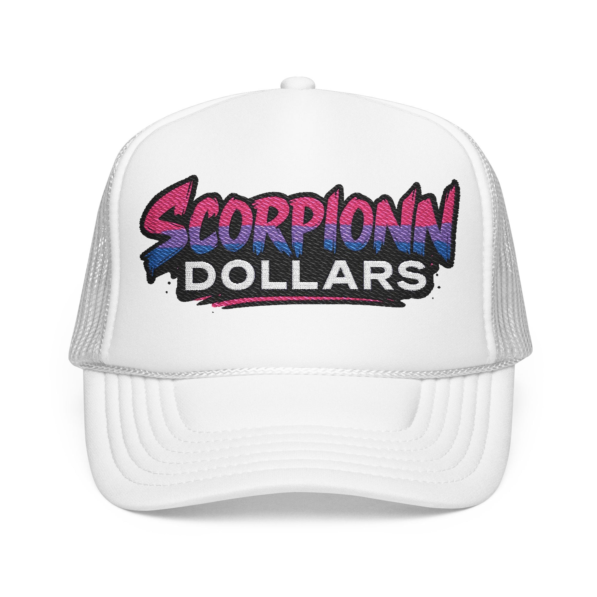 ScorpionDollars Snapback Hat- Retro Gradient Cap StreetWear Style