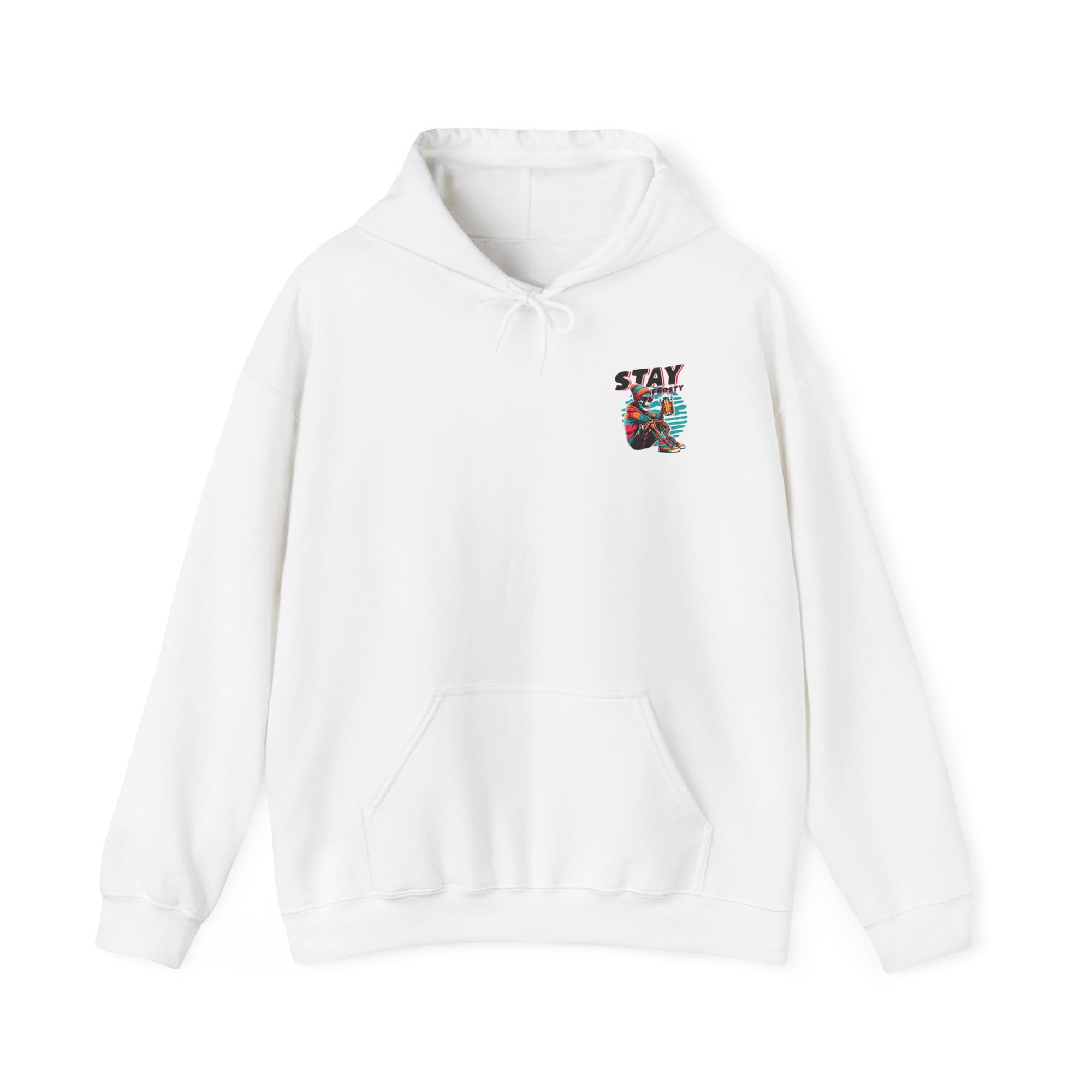 Cozy Graphic Hoodie with 'STAY' Design, Unisex Pullover Sweatshirt