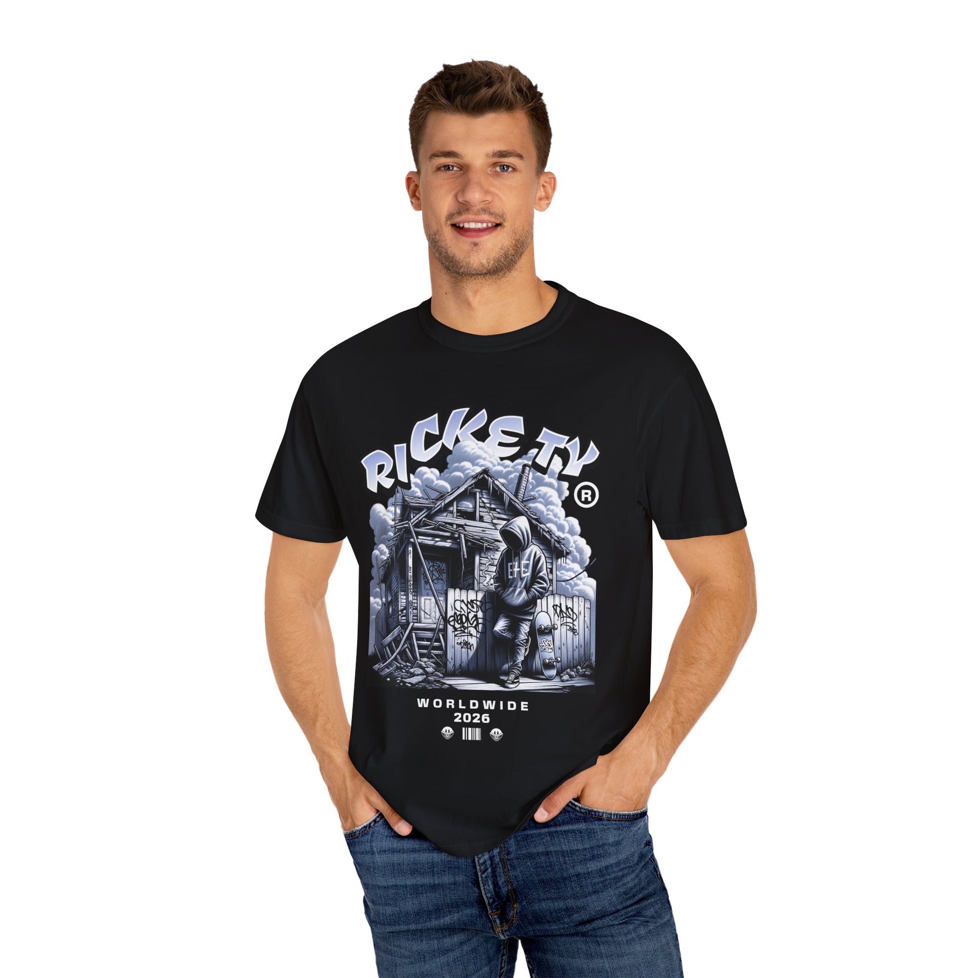 Streetwear Graphic Tee with Vintage Vibe, Unisex Fashion Shirt, Perfect for Casual Outings, Gift Ideas for Friends, Everyday Wear