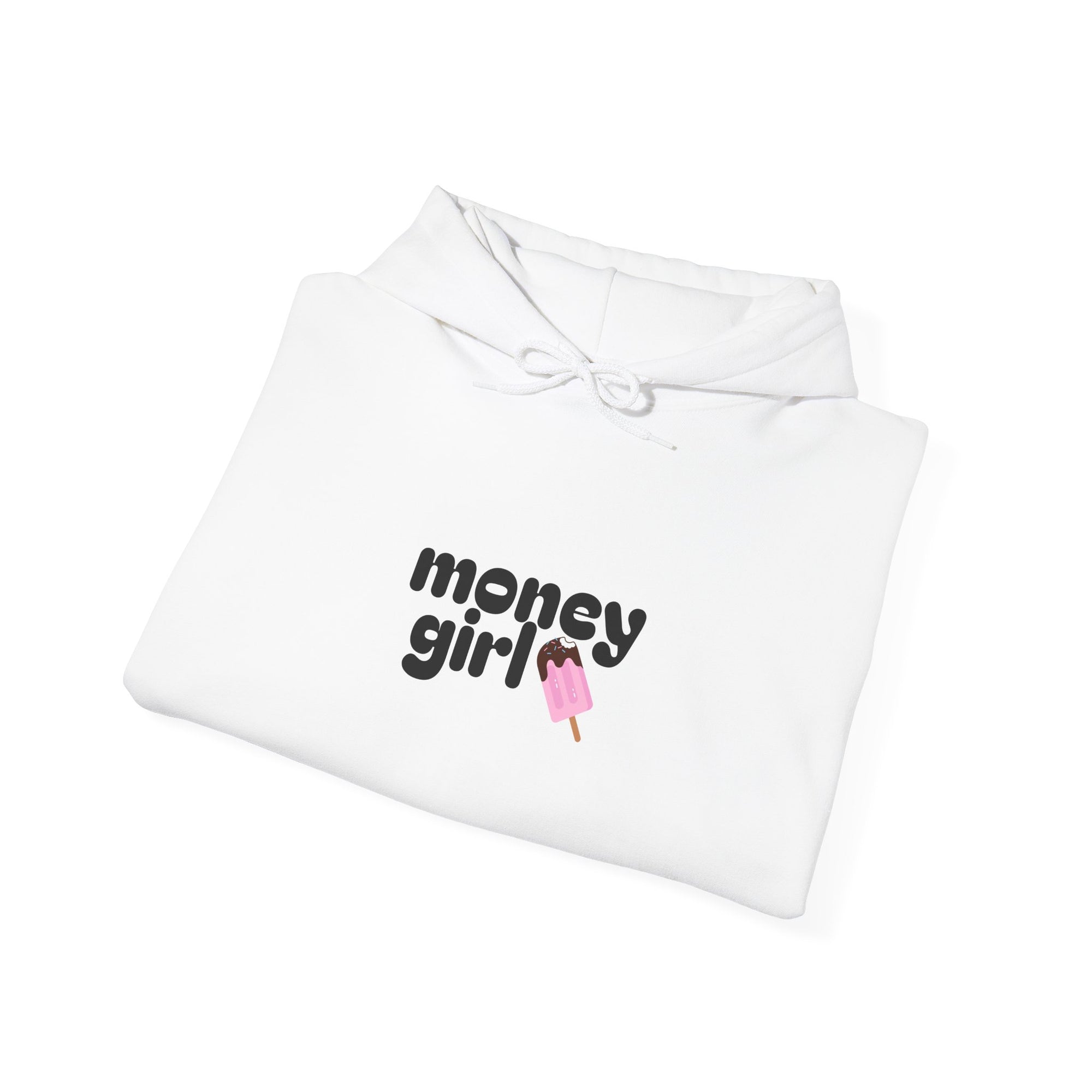 Money Girl Hooded Sweatshirt  Money for Living Needs