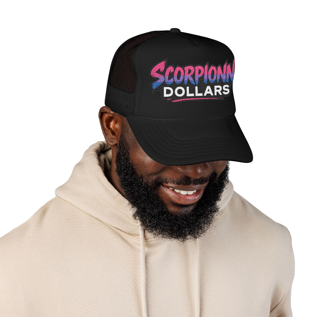 ScorpionDollars Snapback Hat- Retro Gradient Cap StreetWear Style