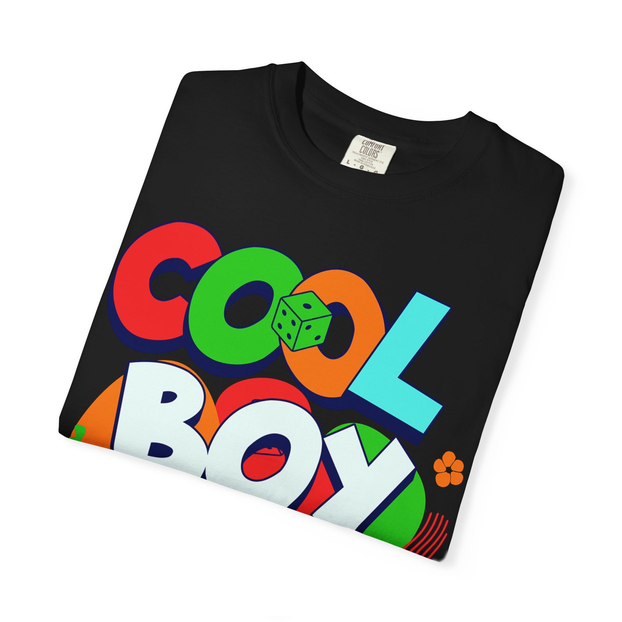 Cool Boy Club Unisex Garment-Dyed T-shirt, Trendy Tee, Youth Apparel, Gift for Kids, Summer Fashion, Graphic Top