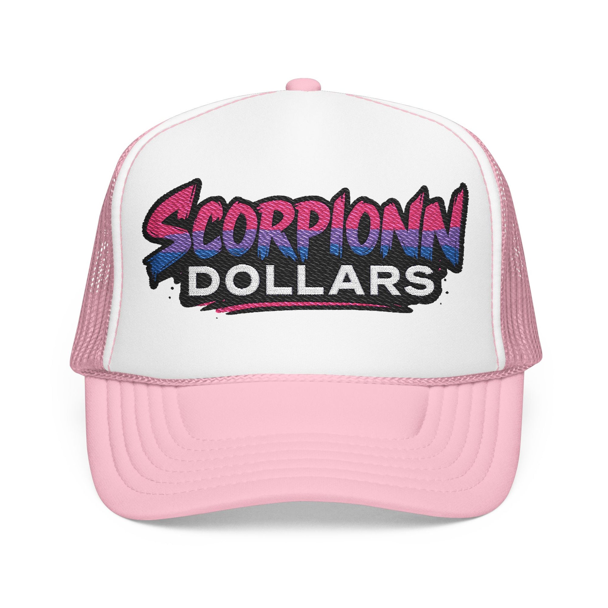 ScorpionDollars Snapback Hat- Retro Gradient Cap StreetWear Style