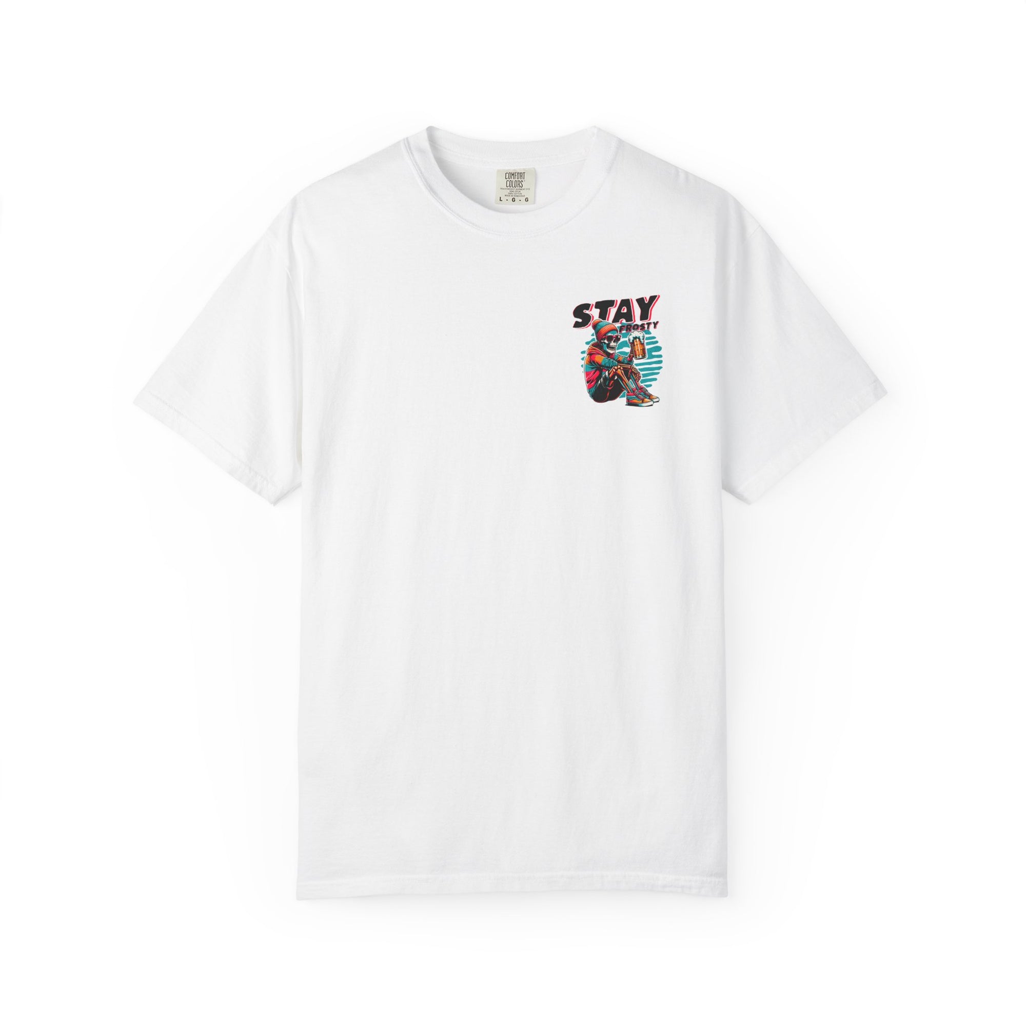 Stay Frosty Unisex T-Shirt, Cool Graphic Tee, Casual Wear, Gift for Friends, Beer Lover Shirt