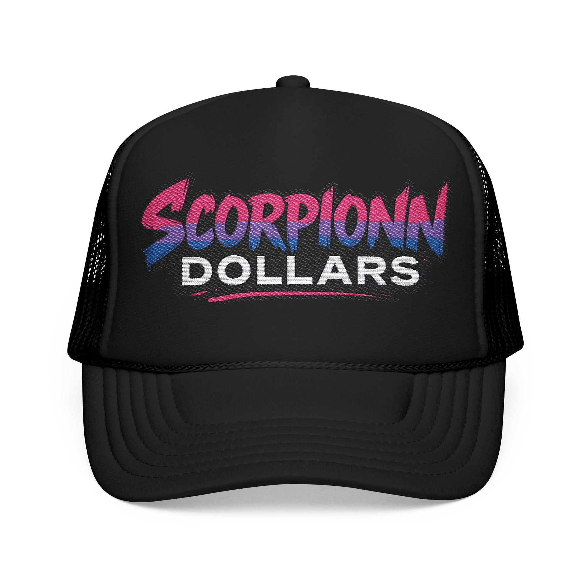 ScorpionDollars Snapback Hat- Retro Gradient Cap StreetWear Style