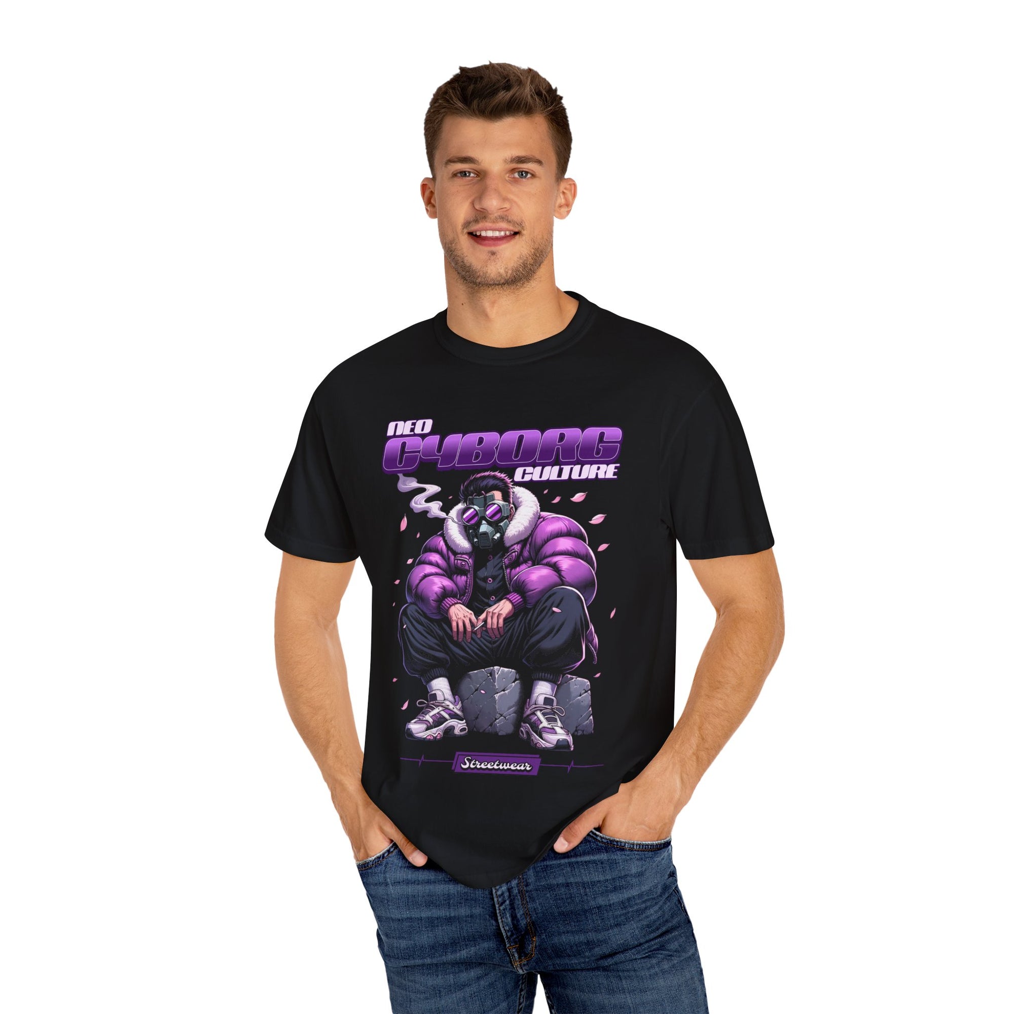 Cyborg Culture Streetwear T-shirt Featuring  Graphic