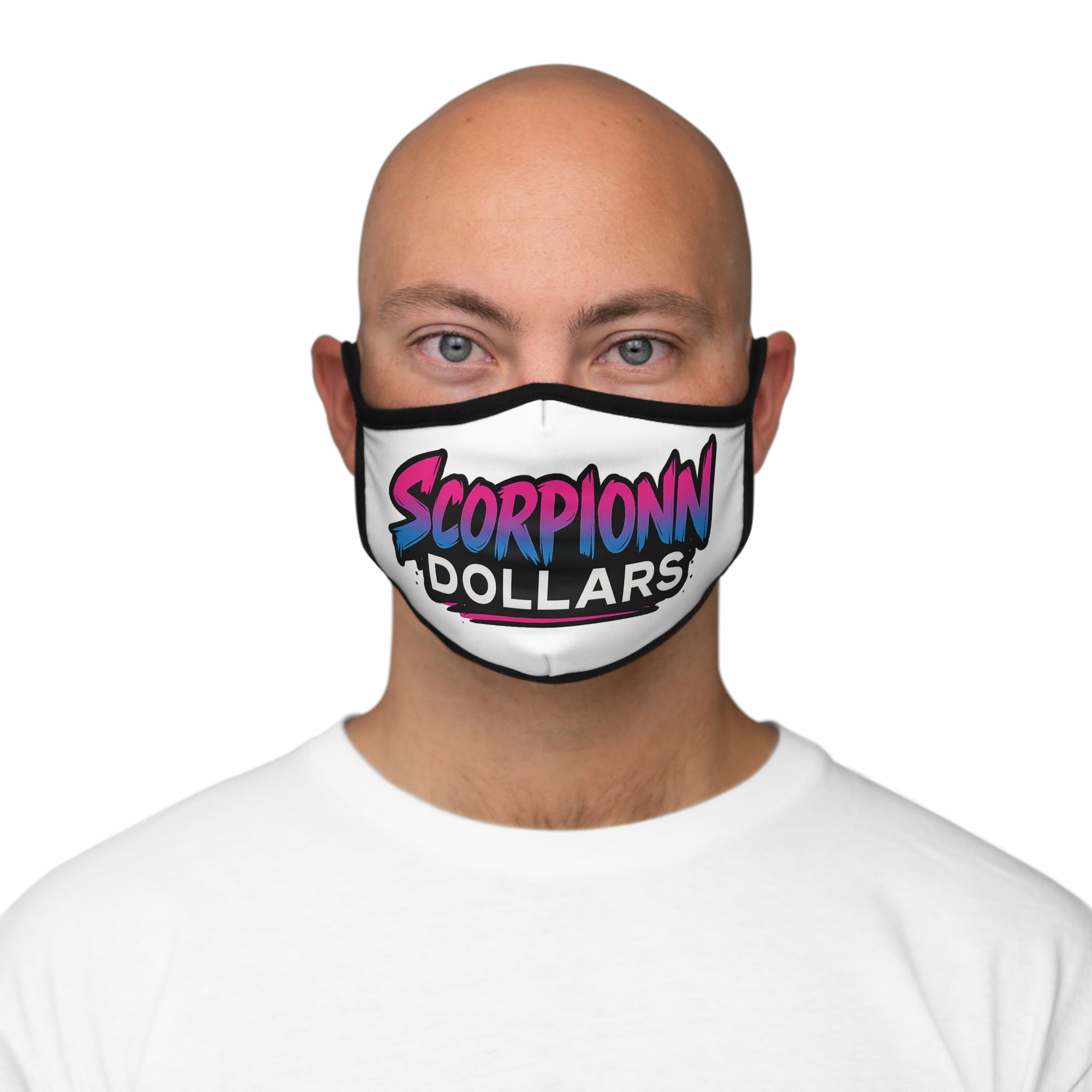 SCORPIONN Graphic Face Mask | Scorpion Dollars Design, Fashion Accessory, Gift for Him, Cool Mask, Trendy Face Covering